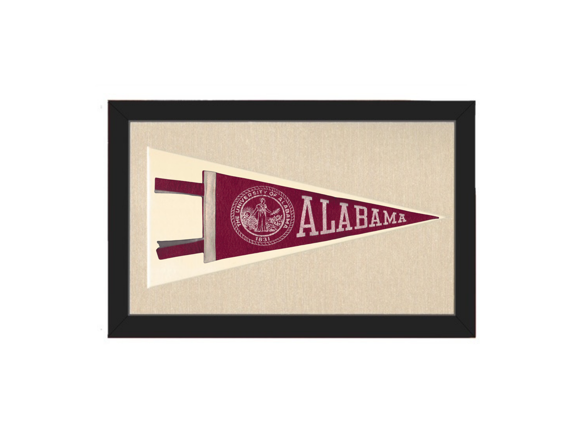 Vintage University of Alabama Pennant