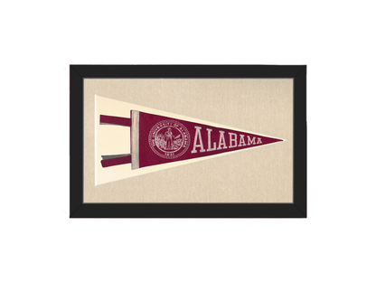 Vintage University of Alabama Pennant