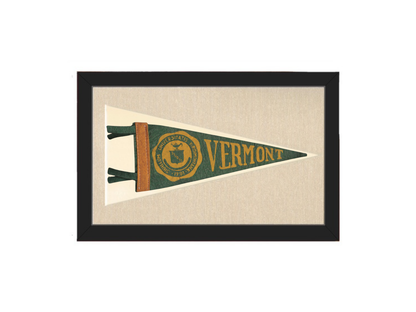 Vintage University of Vermont Pennant