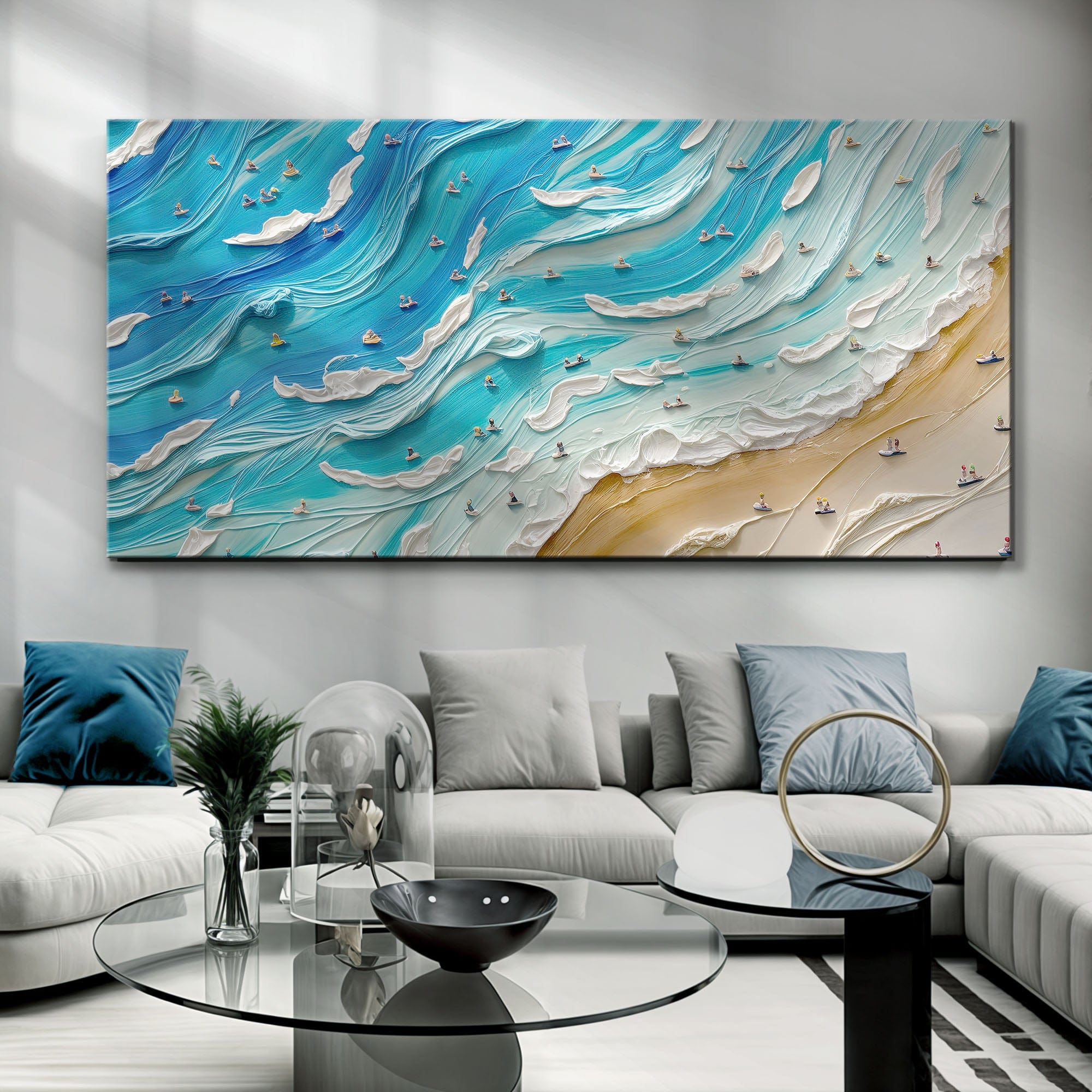 Tailored Canvases Canvas Beach Days Wall Art V