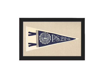Vintage P.S. 22 Pennant