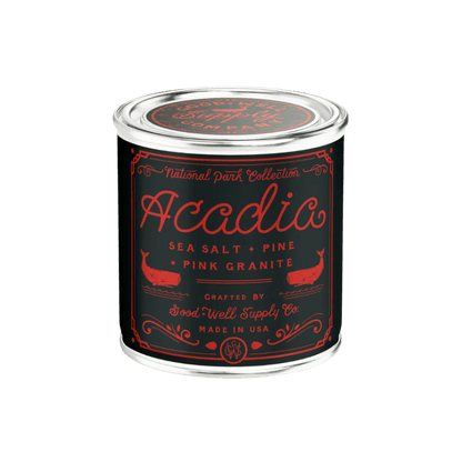 Good &amp; Well Supply Co Candles Acadia National Park Candle