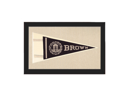 Vintage Brown University Pennant