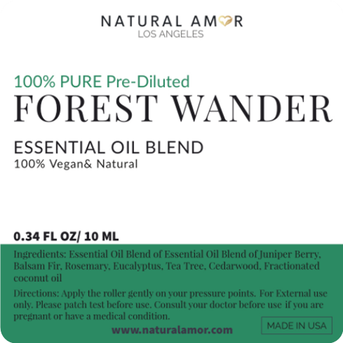 Forest Wander Roll On Essential Oil Blend