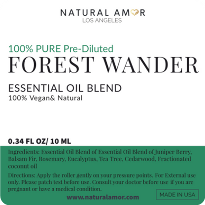 Forest Wander Roll On Essential Oil Blend
