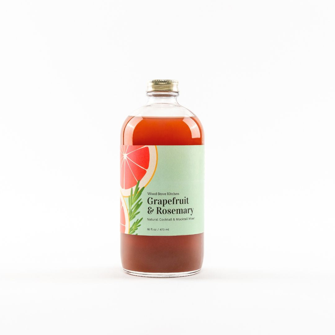 Grapefruit &amp; Rosemary Cocktail-Mocktail Mixer, 16 fl oz - My American Goods