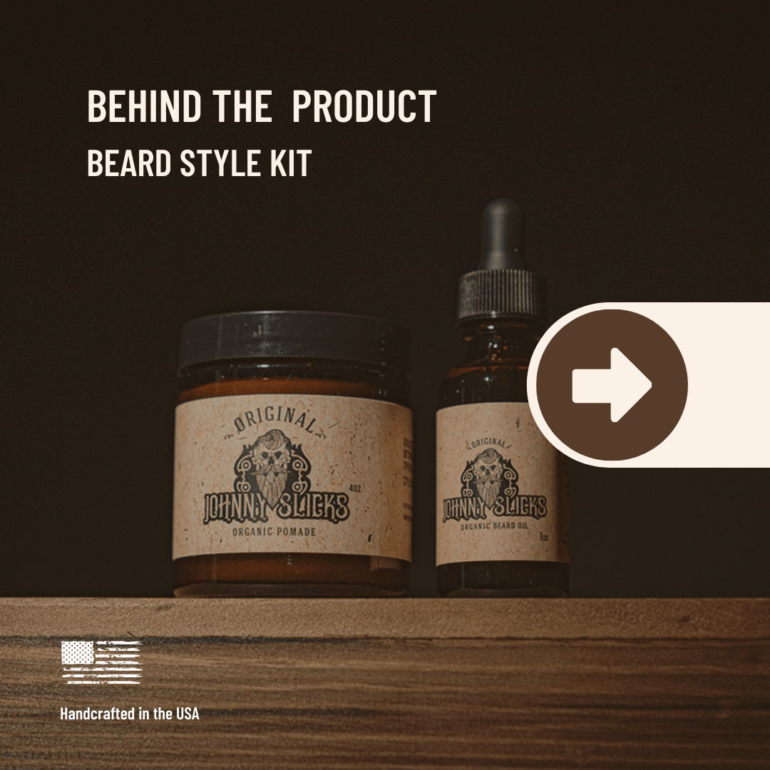 Johnny Slicks Pomade Beard Style Kit
