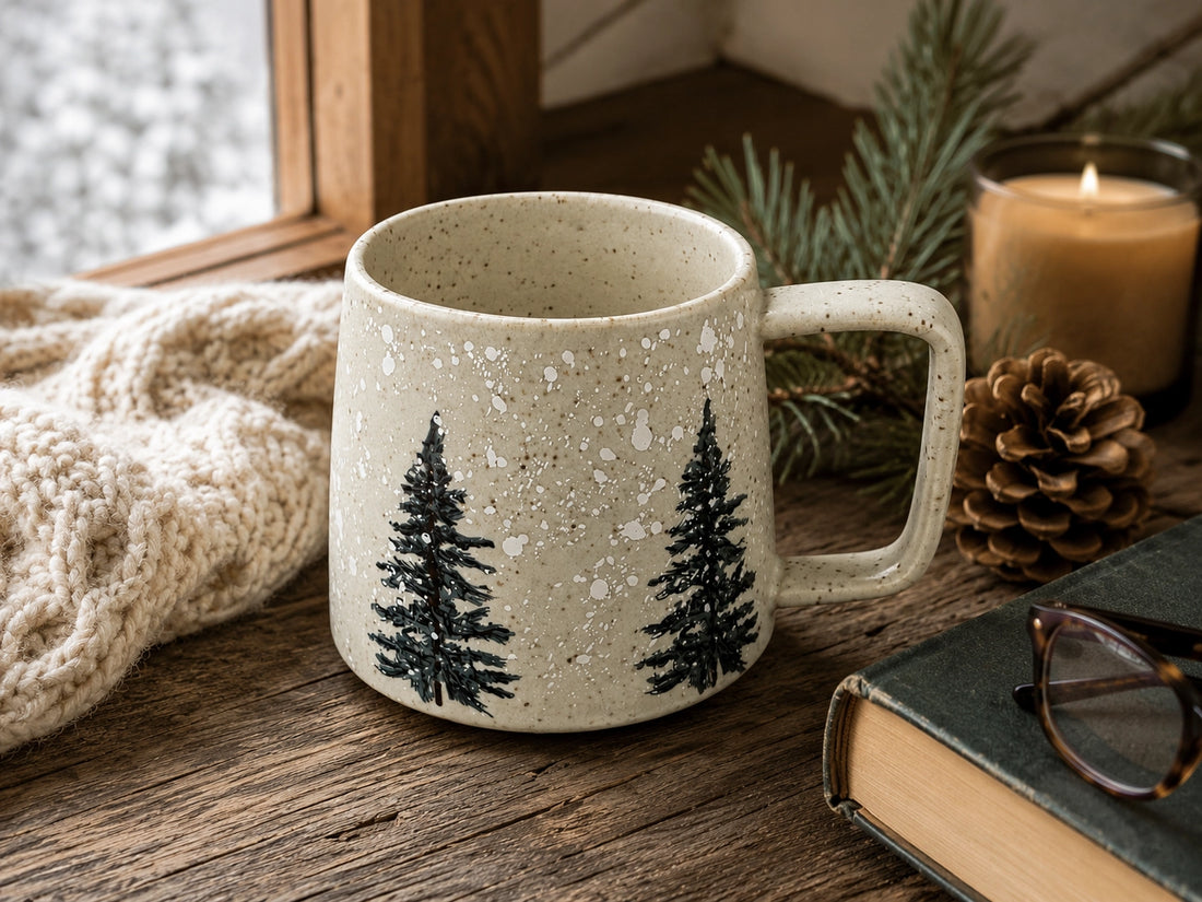 Snowy Trees Mug