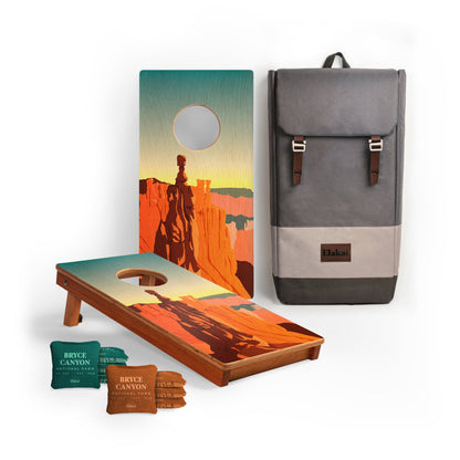 1ft x 2ft Graphic Wood Travel Cornhole Set | National Parks Inspired Collection