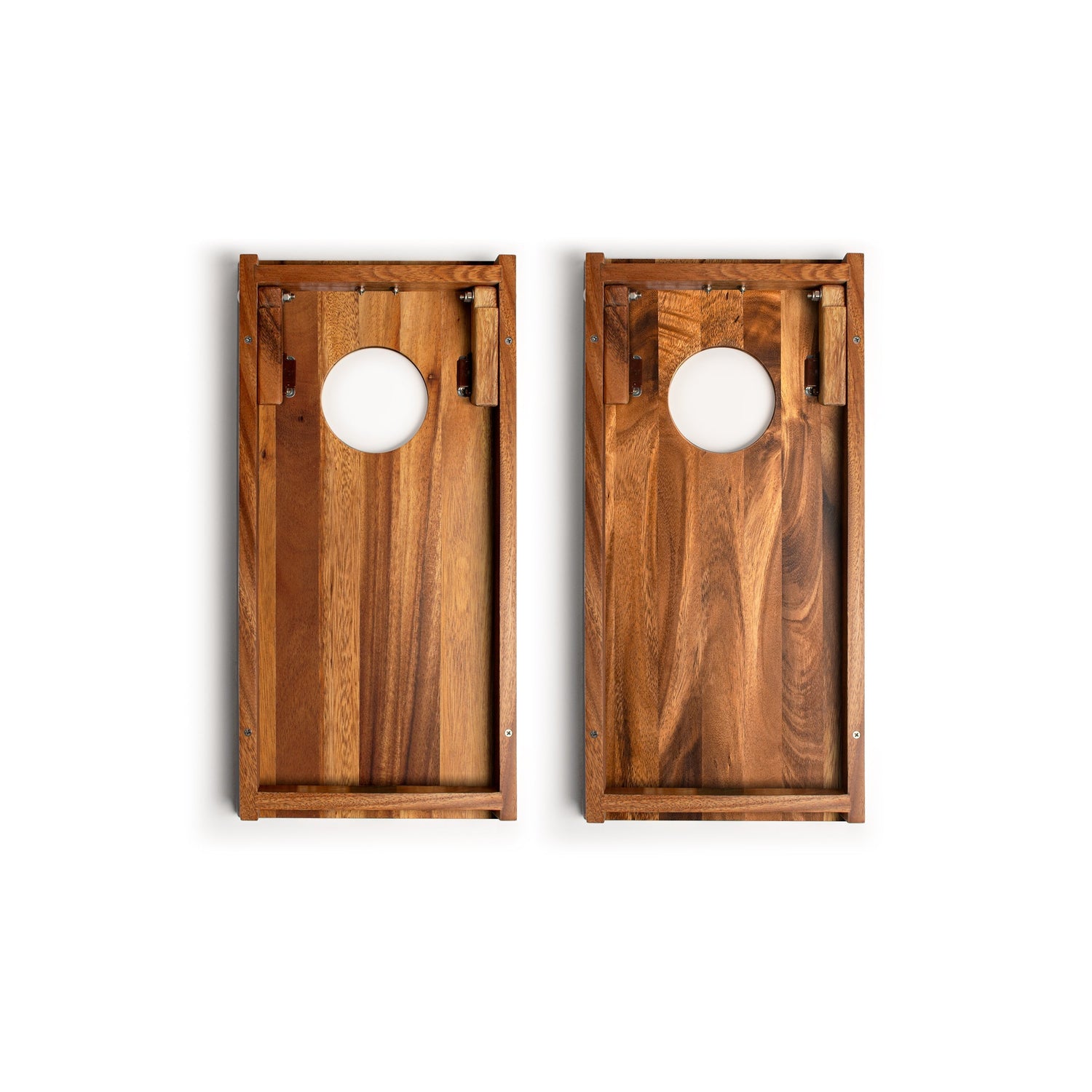 1ft x 2ft Resin &amp; Wood Travel Cornhole Set | Beach Wave