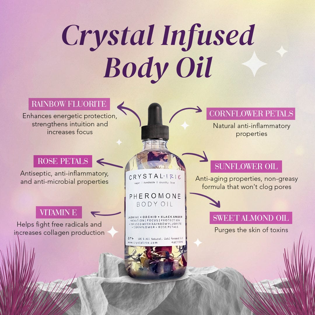 Crystal Irie Body Oil Pheromone Body Oil
