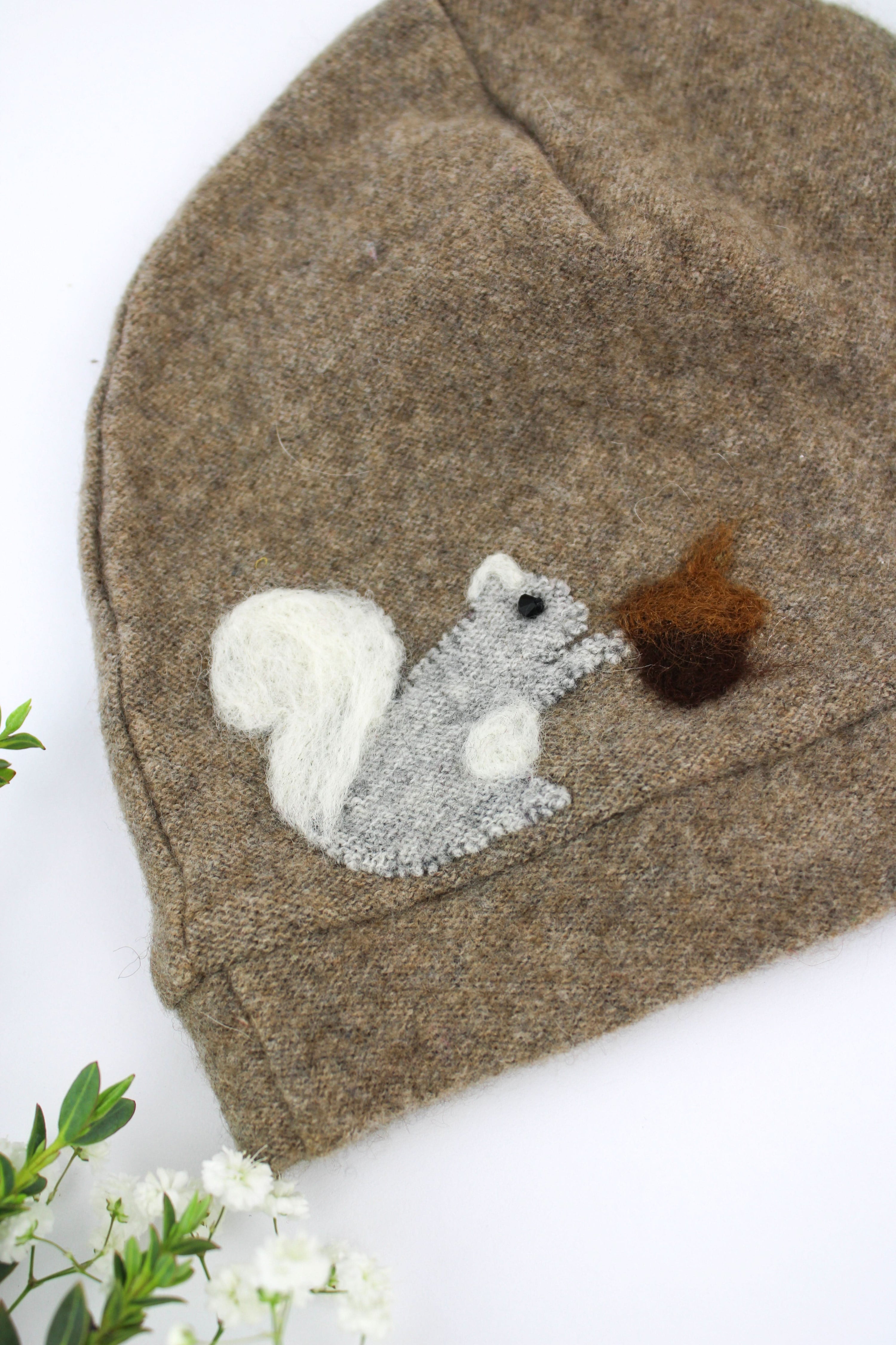 Ash &amp; Rose hat Squirrel Cashmere Hat - Baby