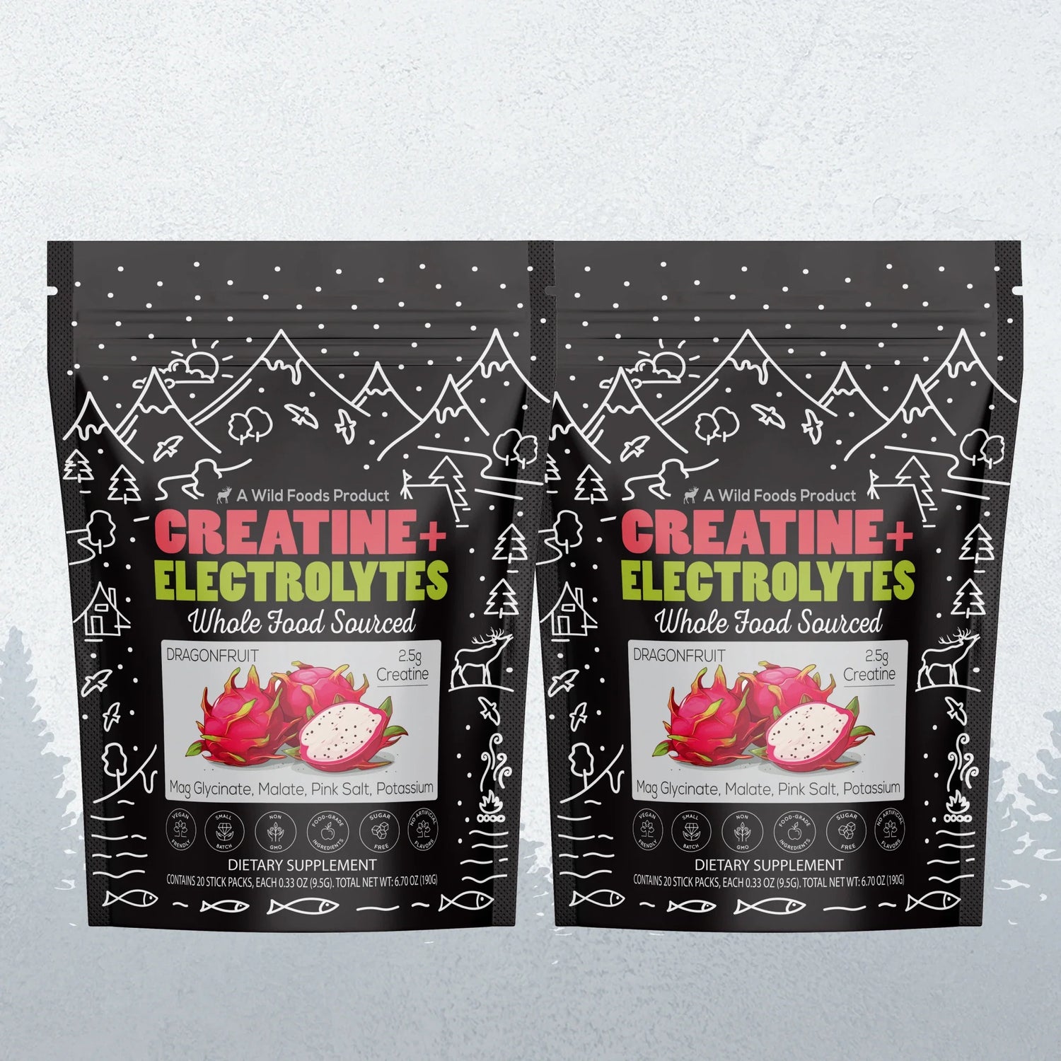 NEW! Creatine + Electrolytes, Delicious Dragonfruit For Performance &amp; Hydration