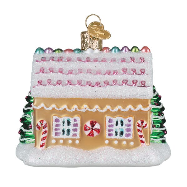 Old World Christmas 3 X 3.75 X 2.5 / 20150 Sugar Coated Cottage Ornament