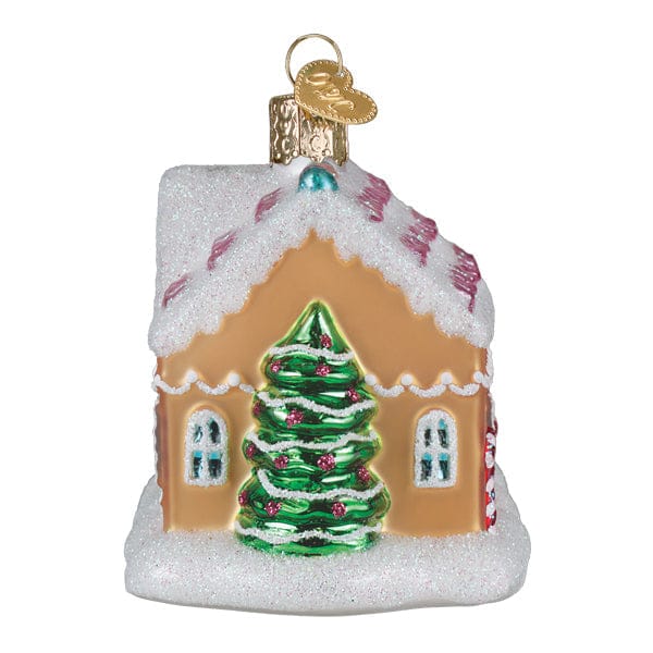 Old World Christmas 3 X 3.75 X 2.5 / 20150 Sugar Coated Cottage Ornament