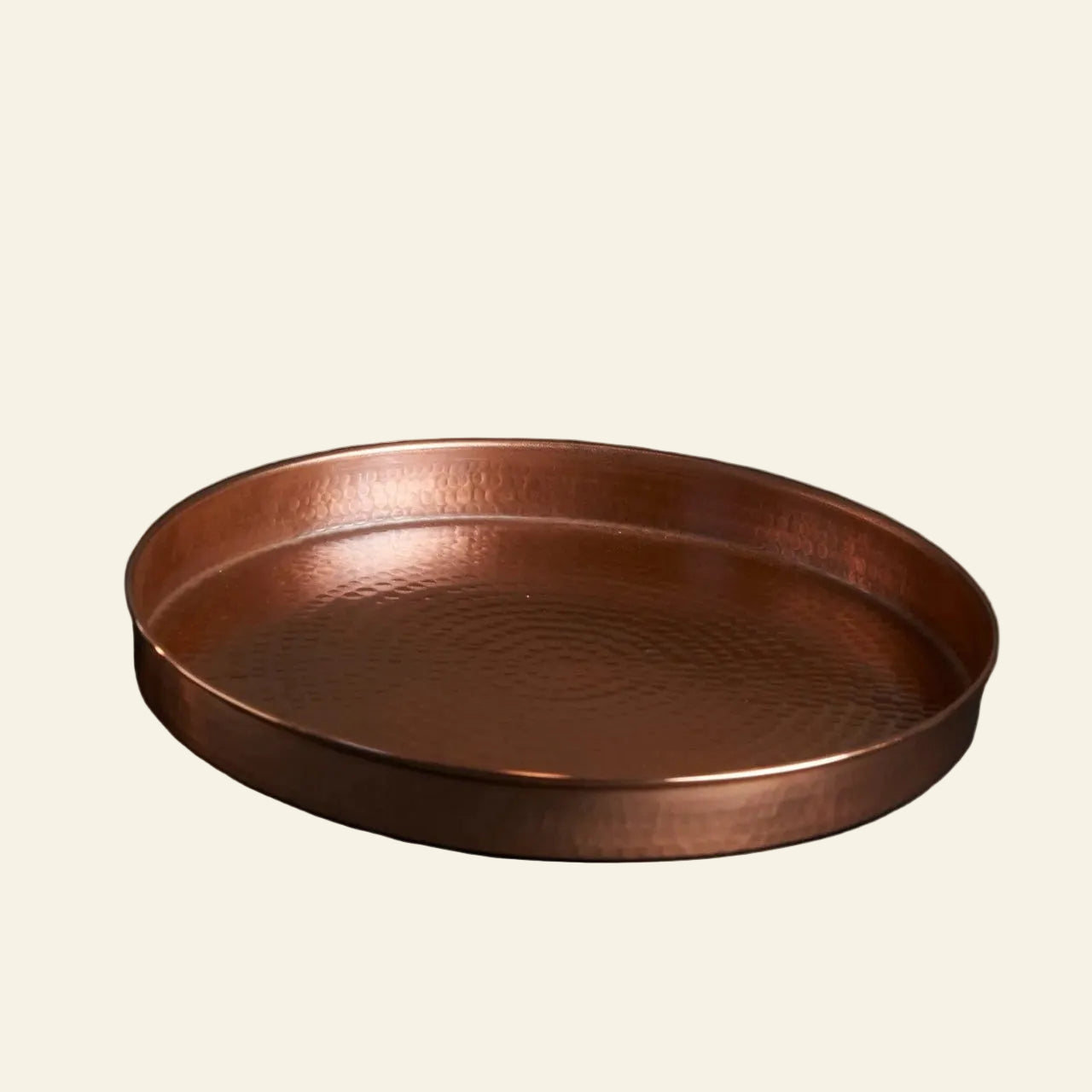 Sertodo Barware &amp; Bar Tools The Oyster Copper Serving Tray