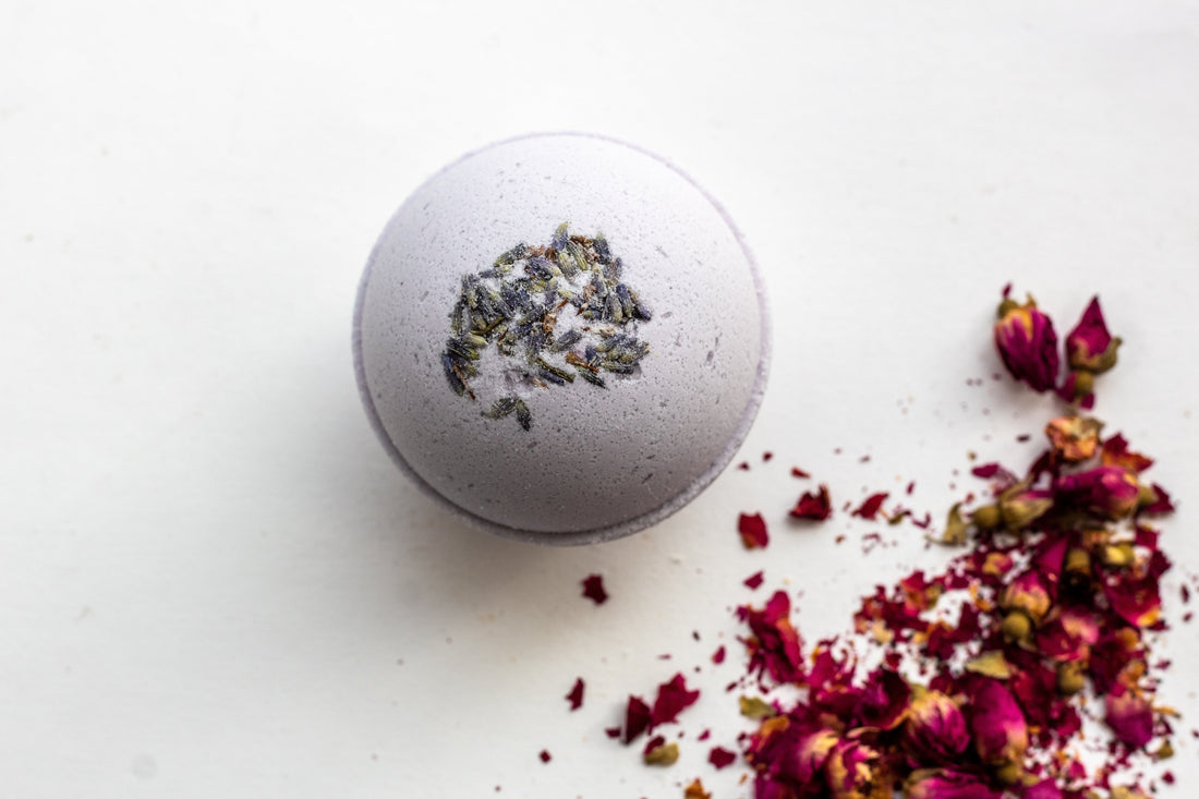 Lavender Bergamot Bath Bomb - My American Goods