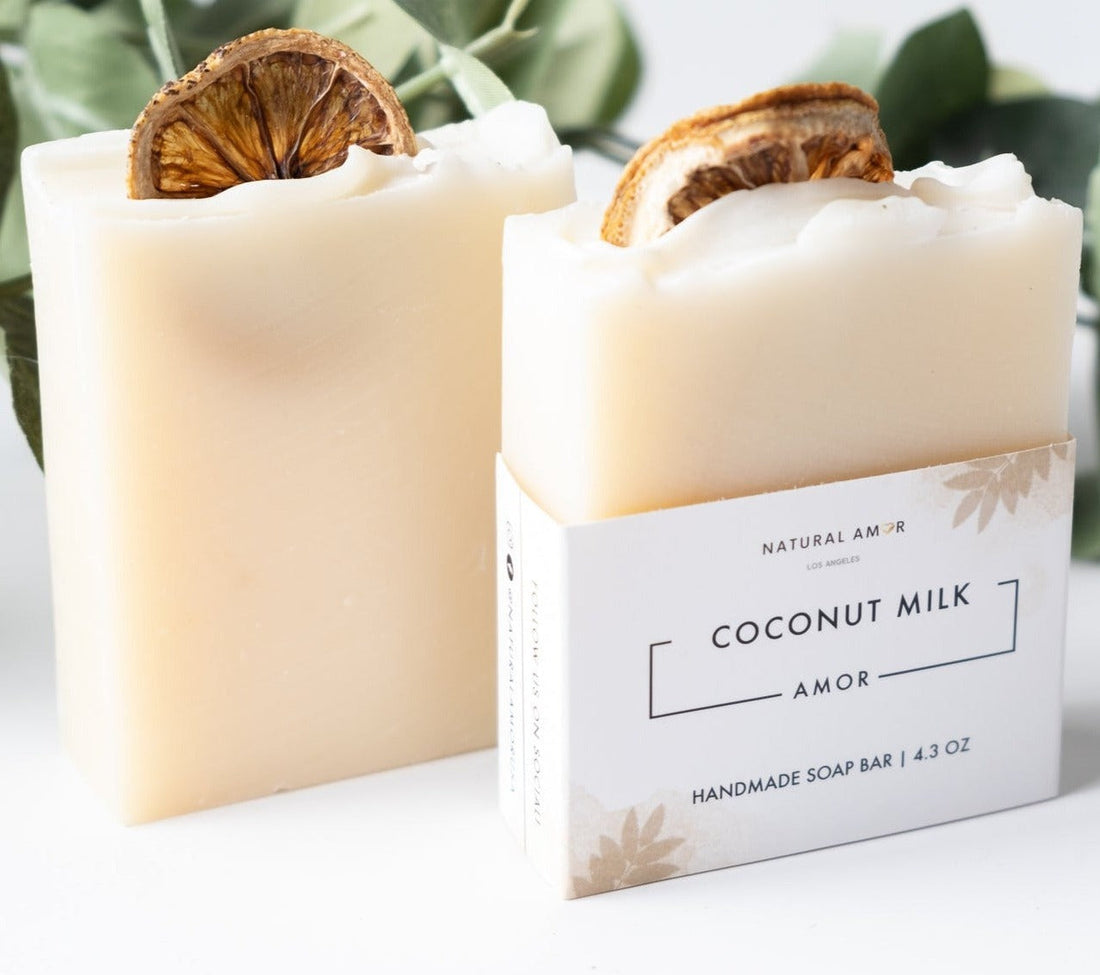 Coconut Milk Amor Soap Bar - My American Goods