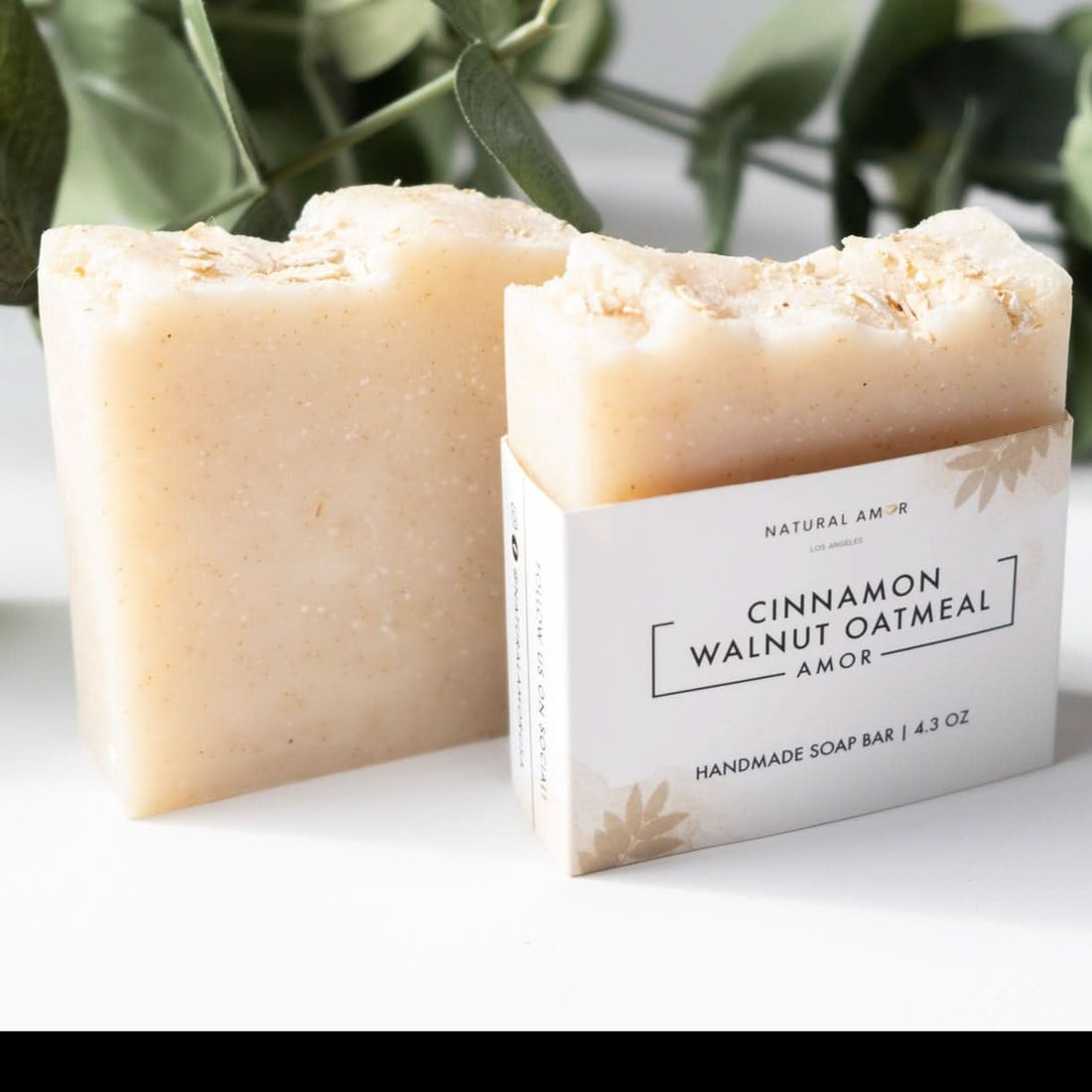 Cinnamon Walnut Oatmeal Soap Bar - My American Goods