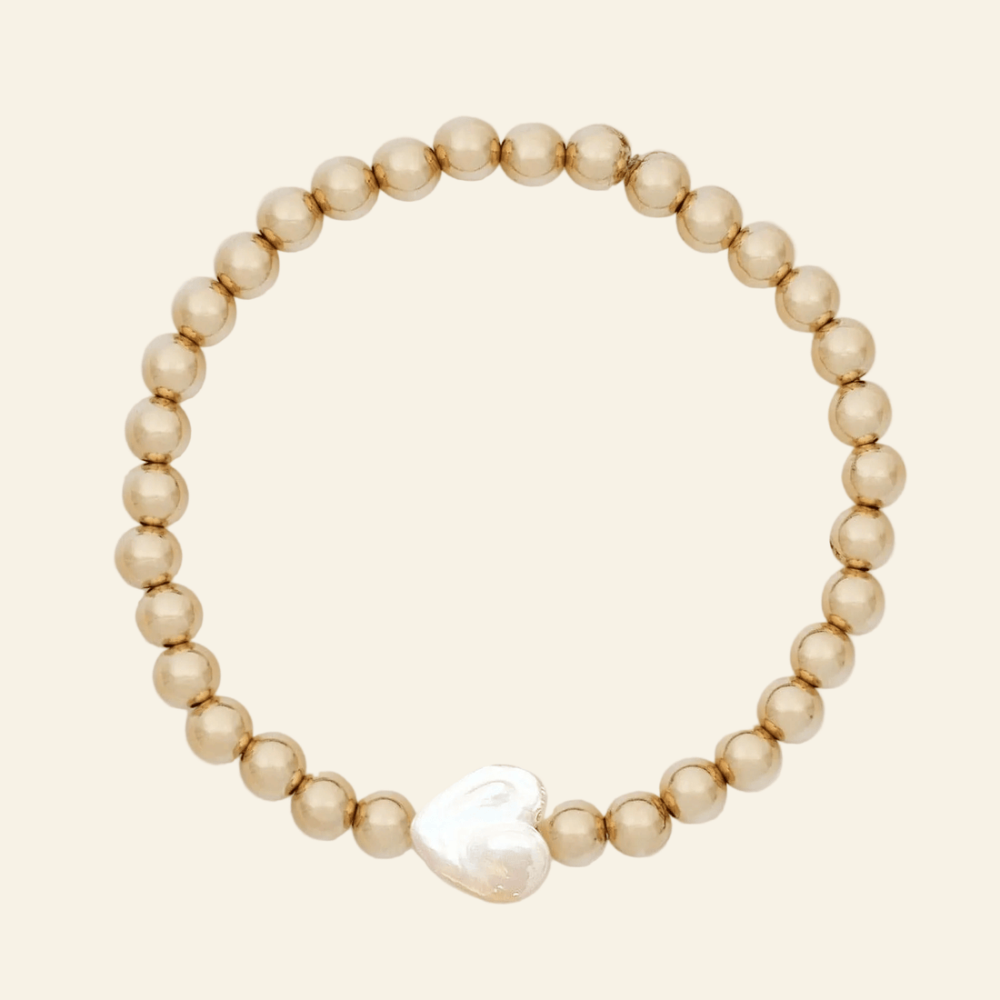 Pearl Heart Juno Bracelet