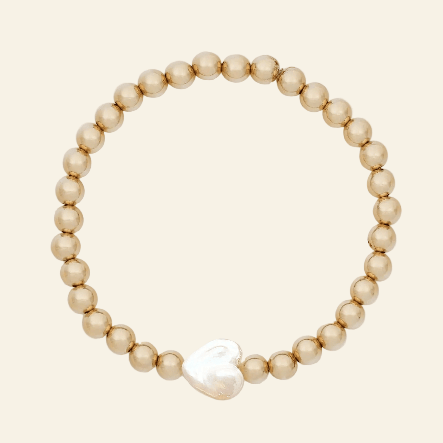 Pearl Heart Juno Bracelet