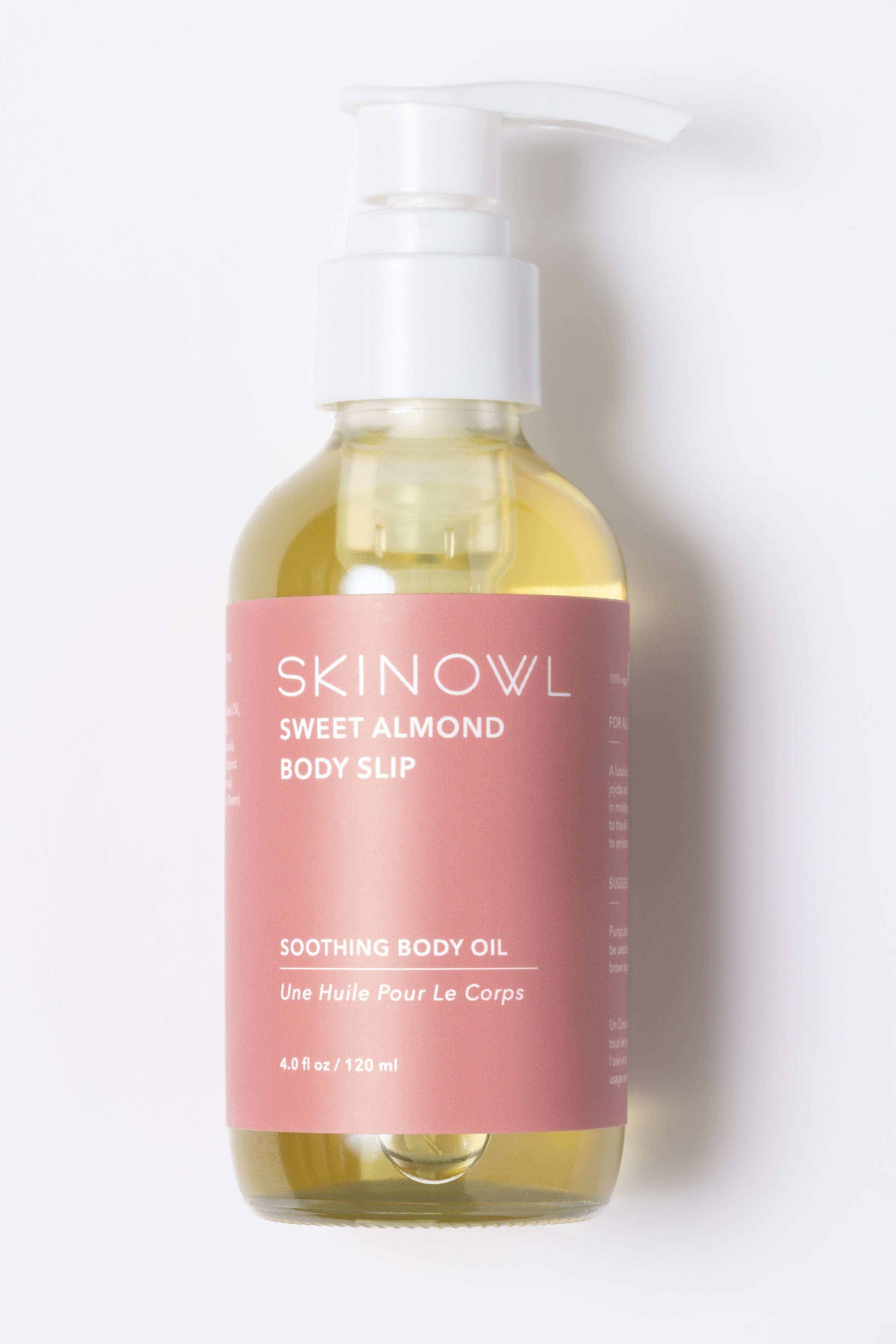 SkinOwl Skincare 4 oz. Sweet Almond Body Slip