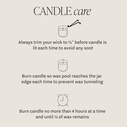 Holiday Cheer Soy Candle - 9 oz Patterned Clear Jar