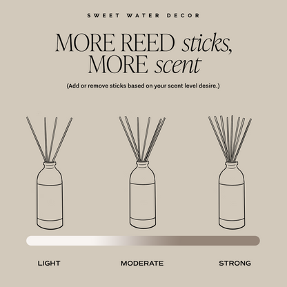 Hello Fall Tinted Glass Jar Reed Diffuser - My American Goods