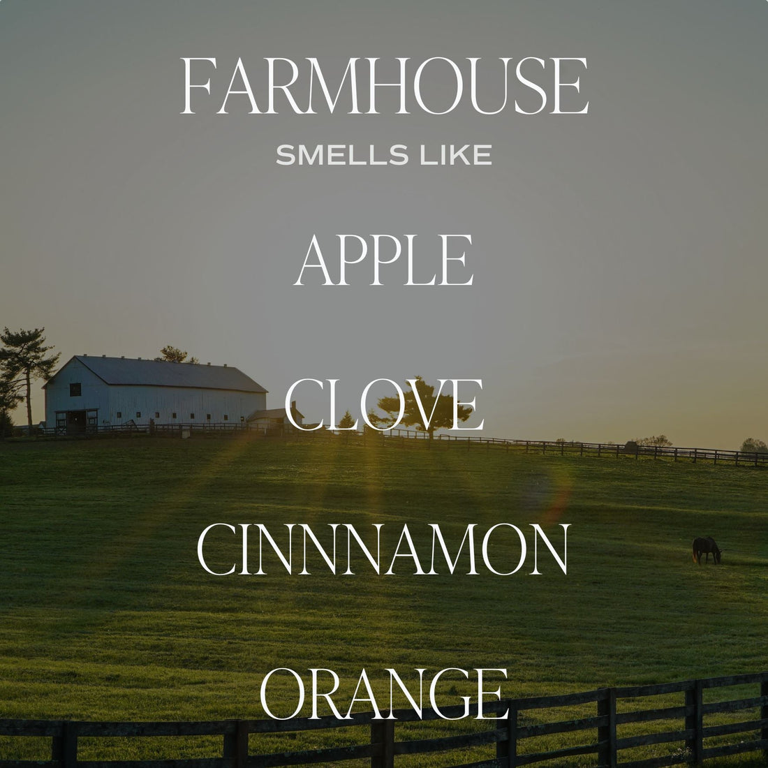 Farmhouse Soy Candle - Clear Jar - 9 oz - My American Goods