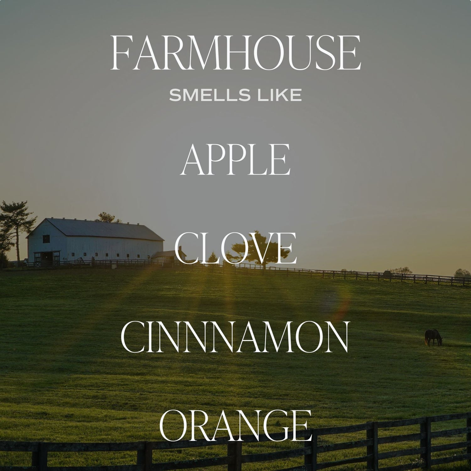 Farmhouse Soy Candle - Clear Jar - 9 oz - My American Goods