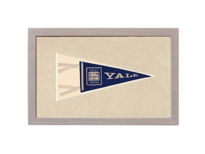 Americana Memories Vintage Pennants and Memorabilia Vintage Yale University Pennant