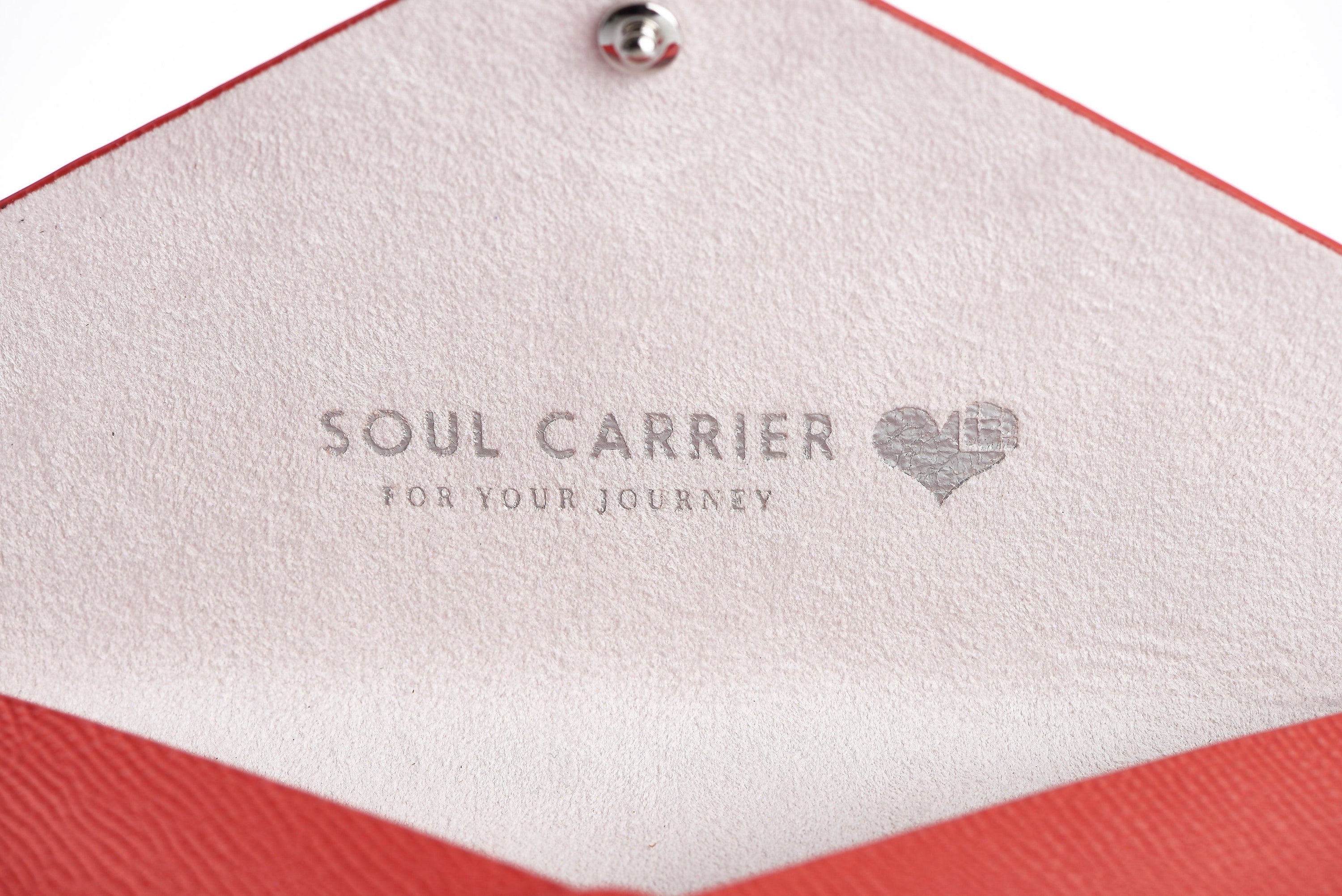 SOUL CARRIER The Pochette Clutch - Watermelon