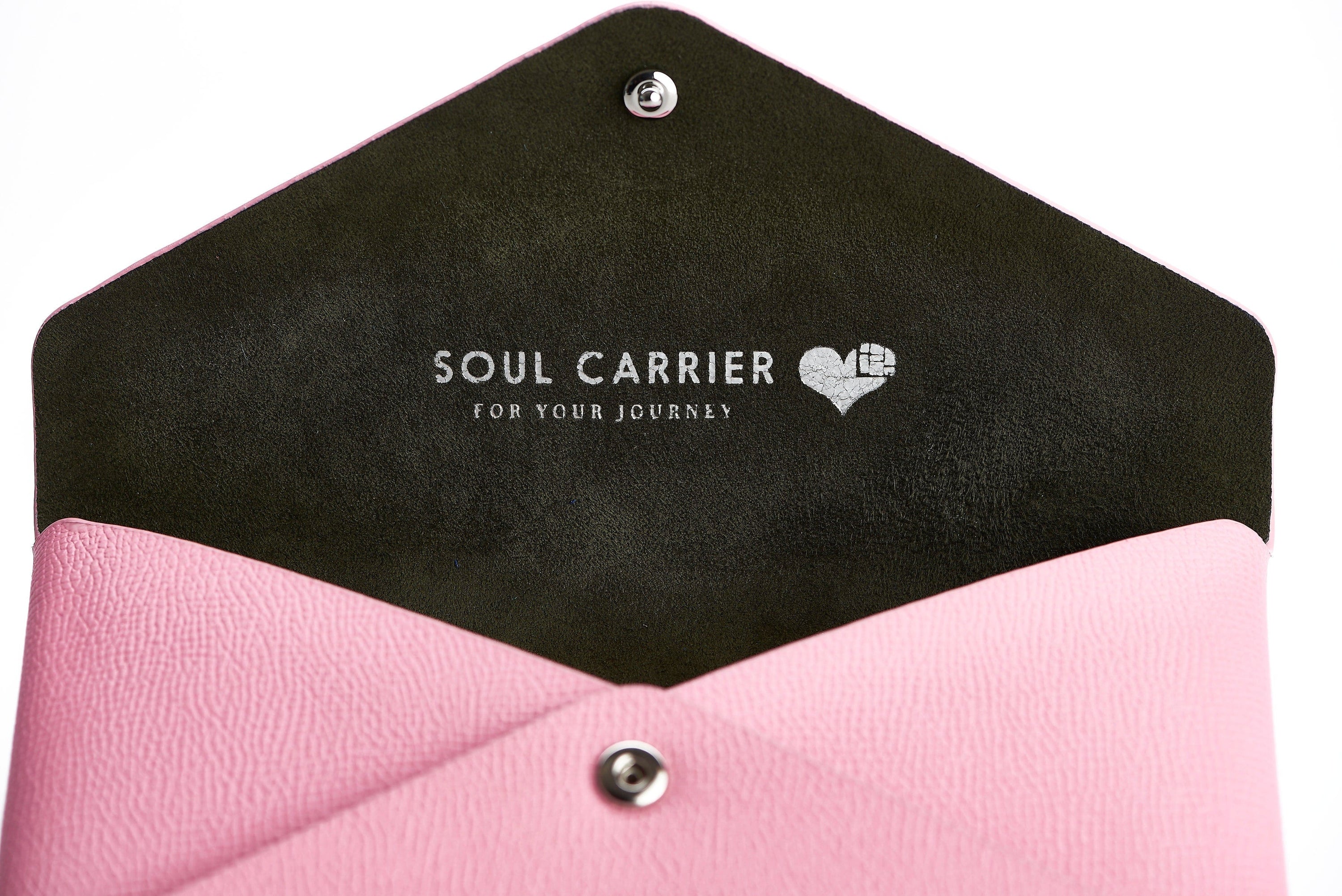 SOUL CARRIER The Pochette Clutch - Soft Pink