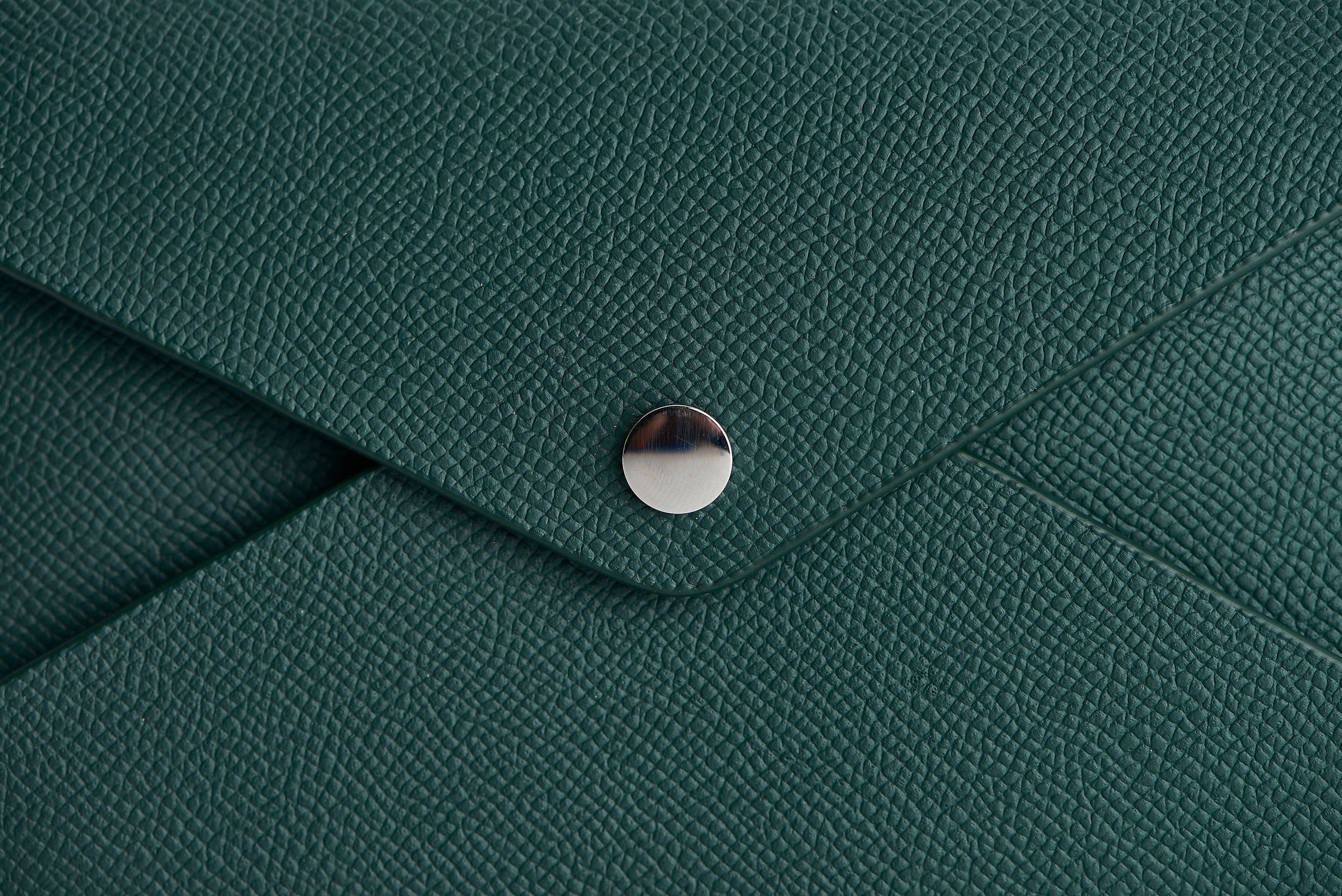 SOUL CARRIER The Pochette Clutch - Hunter Green