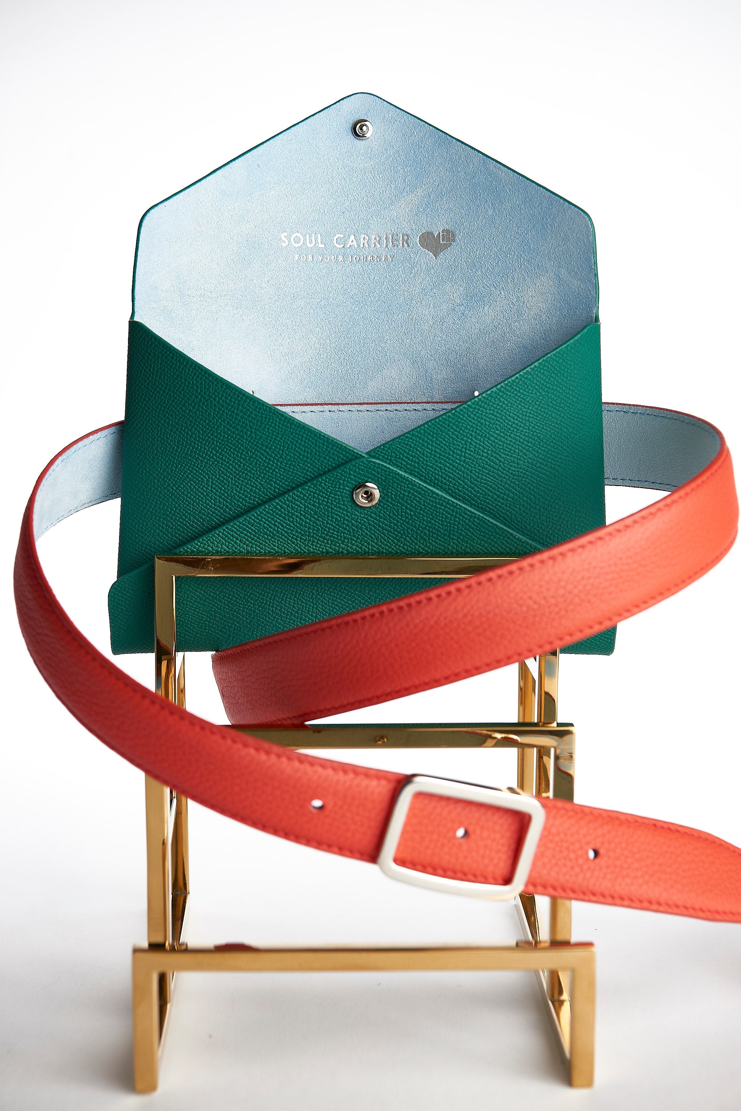 SOUL CARRIER The Pochette Clutch - Watermelon