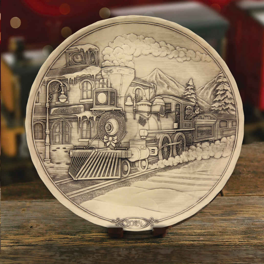 2024 Annual Plate- The Wendell Express (Bronze)