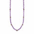 Hannah B by Hannah Bender Necklace Lavender Amethyst Bead Necklace with Faceted Gem Accents