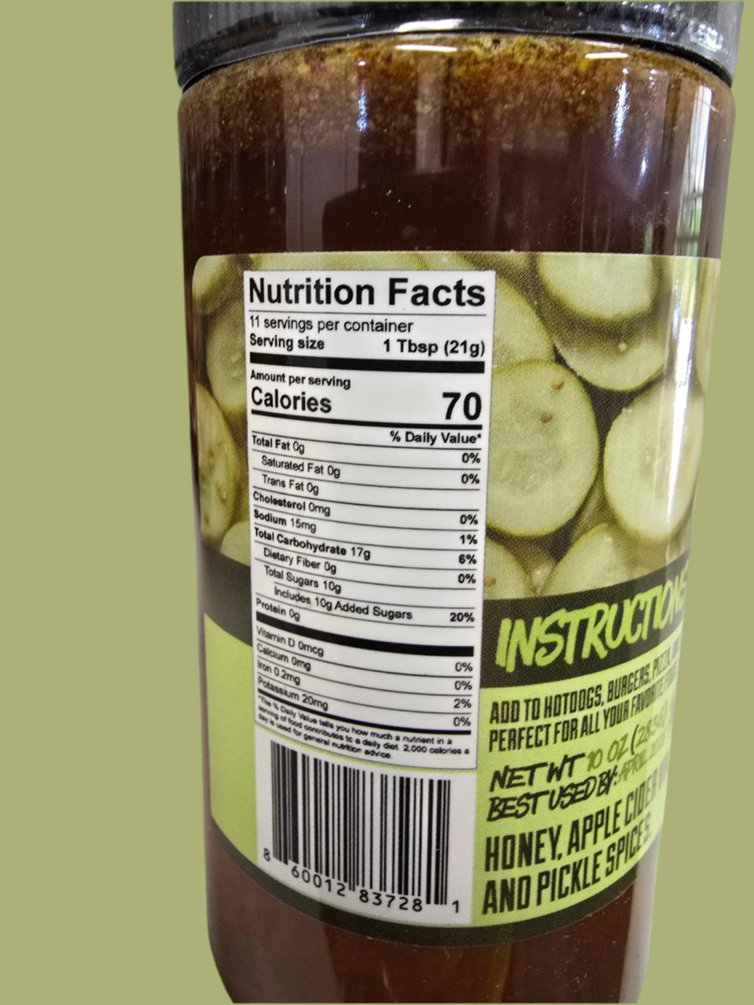 Bread &amp; Butter Pickle Honey