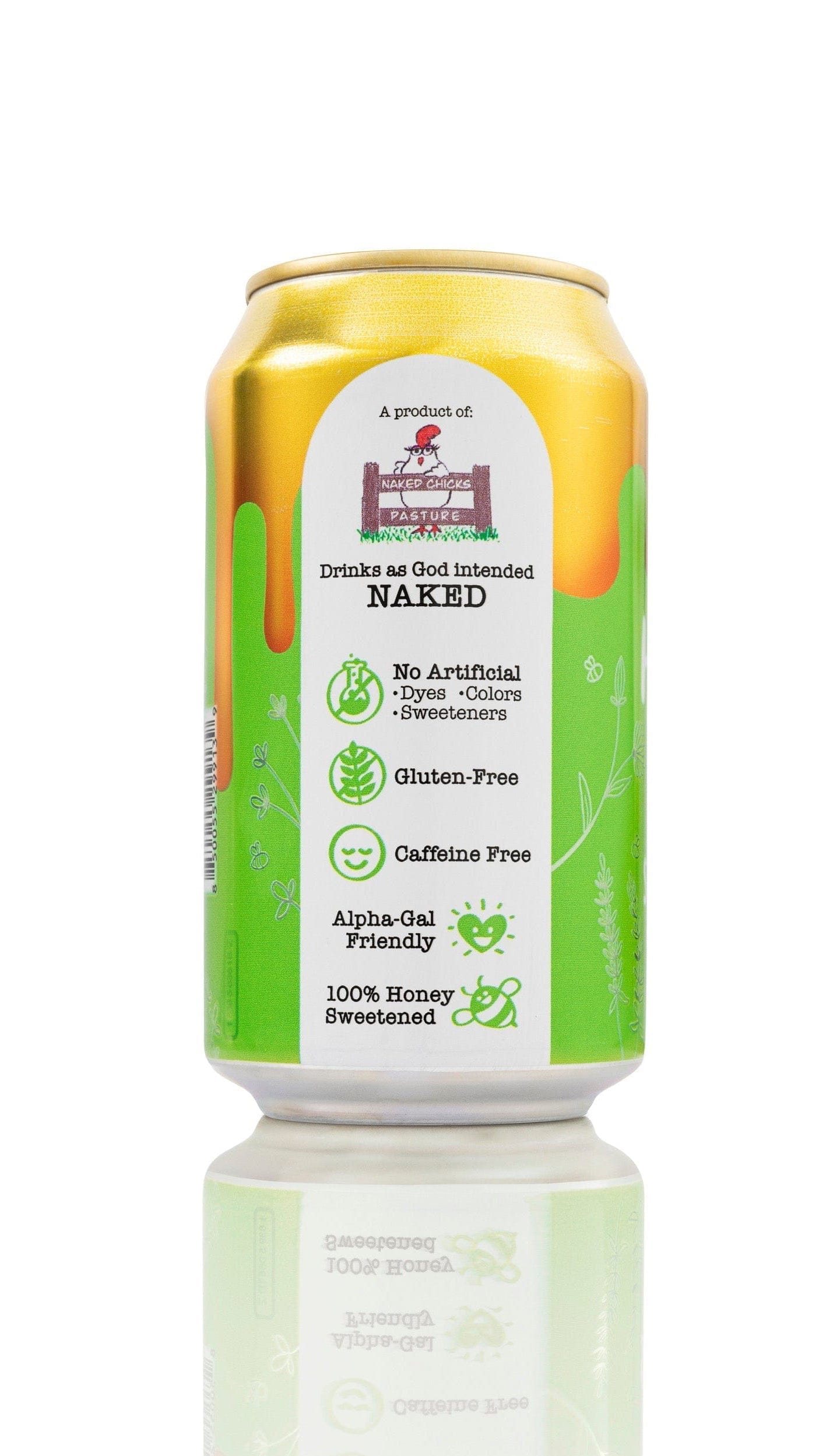 Yes Honey Drink Bee Original Sweet Apple Soda Alternative