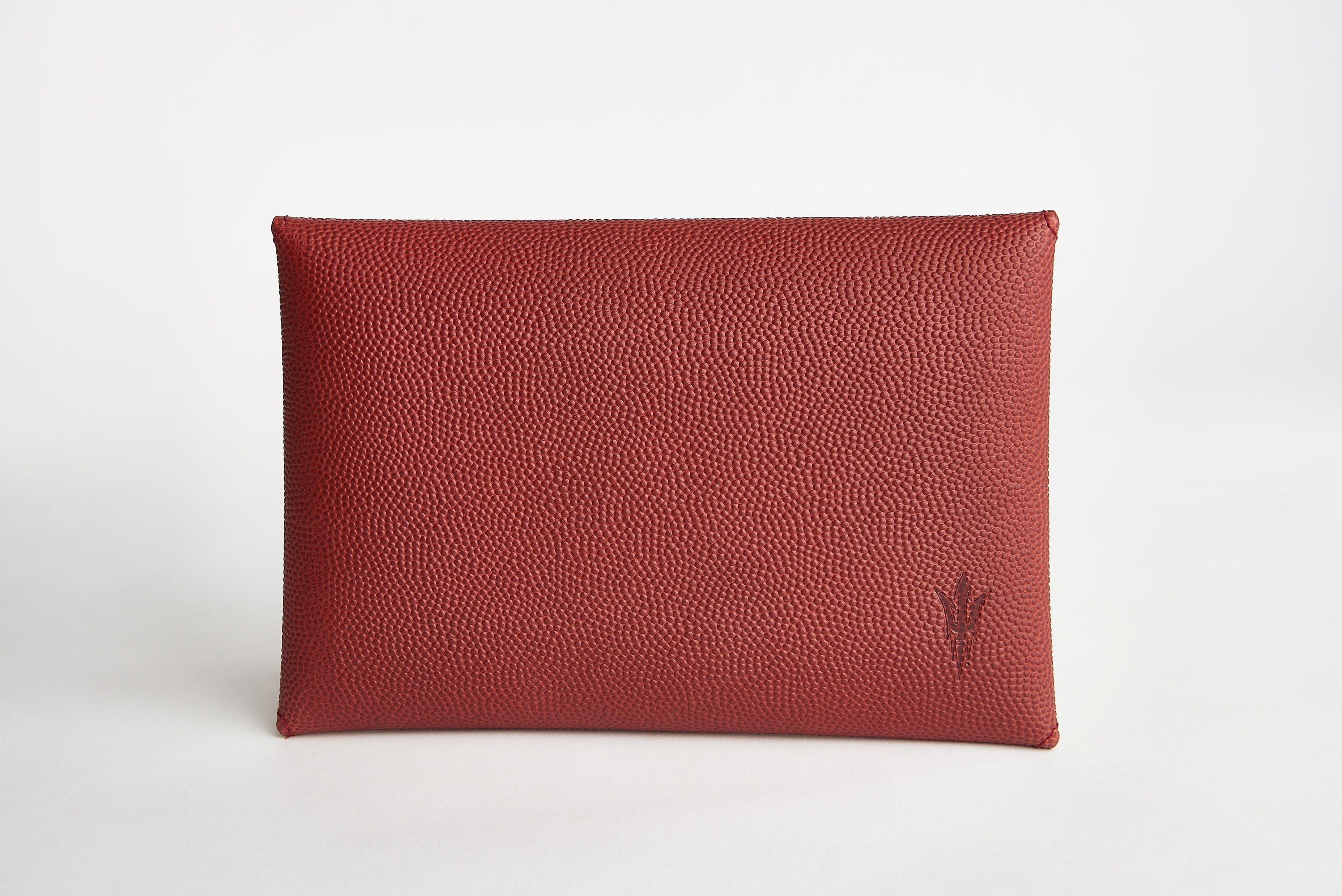 SOUL CARRIER Brown Soul Carrier x ASU Football Leather Clutch