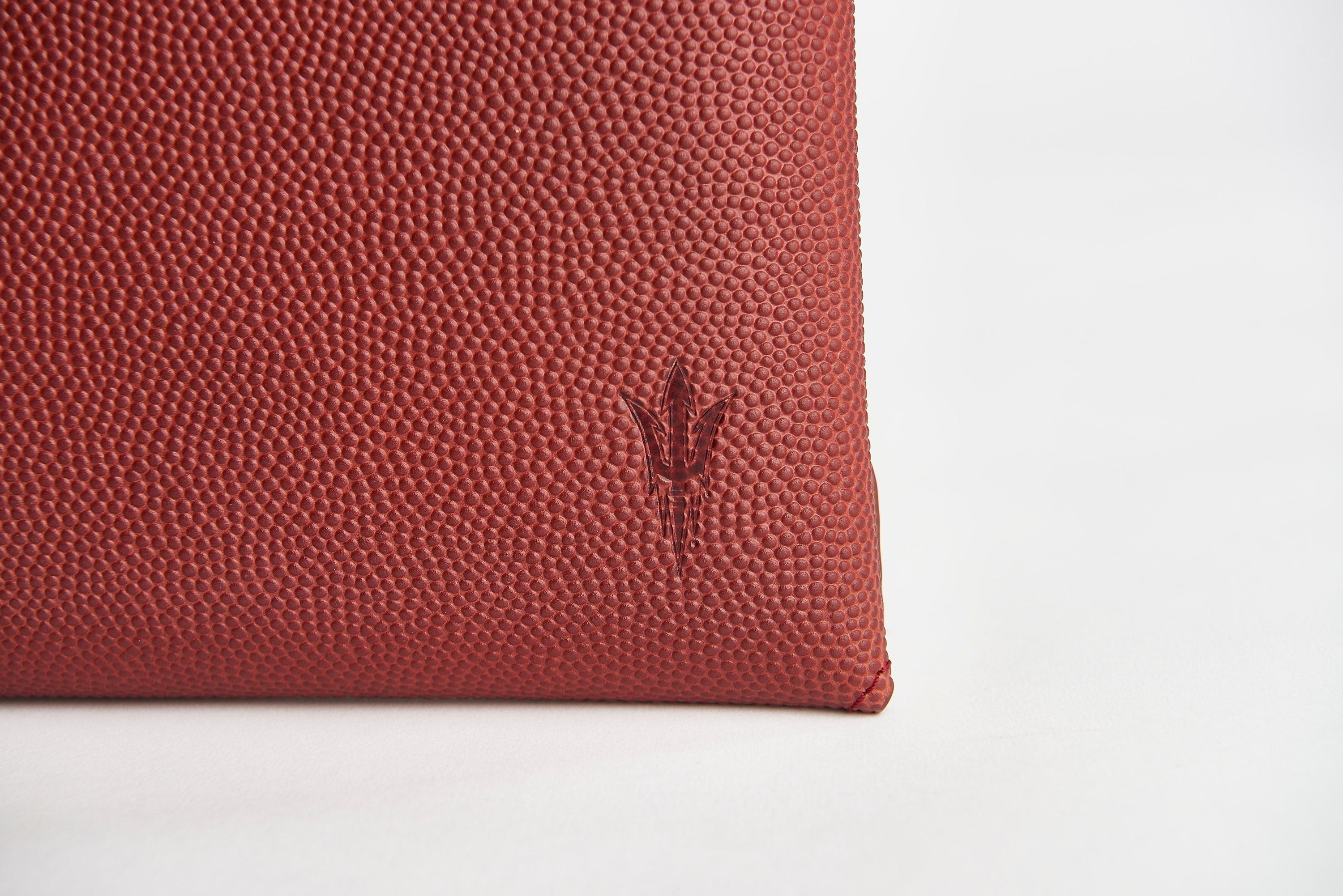 SOUL CARRIER Brown Soul Carrier x ASU Football Leather Clutch