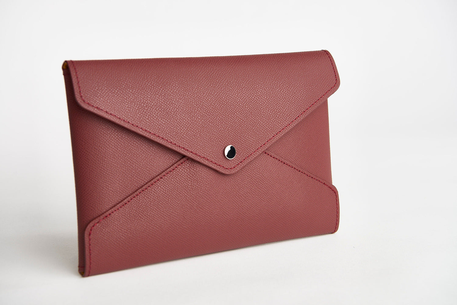 Soul Carrier x ASU Maroon Epsom Leather Clutch