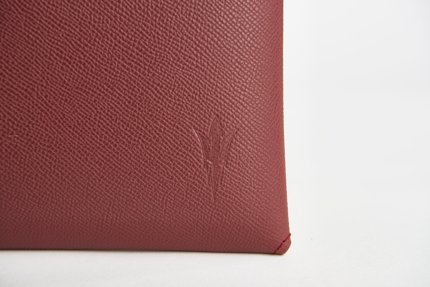 Soul Carrier x ASU Maroon Epsom Leather Clutch