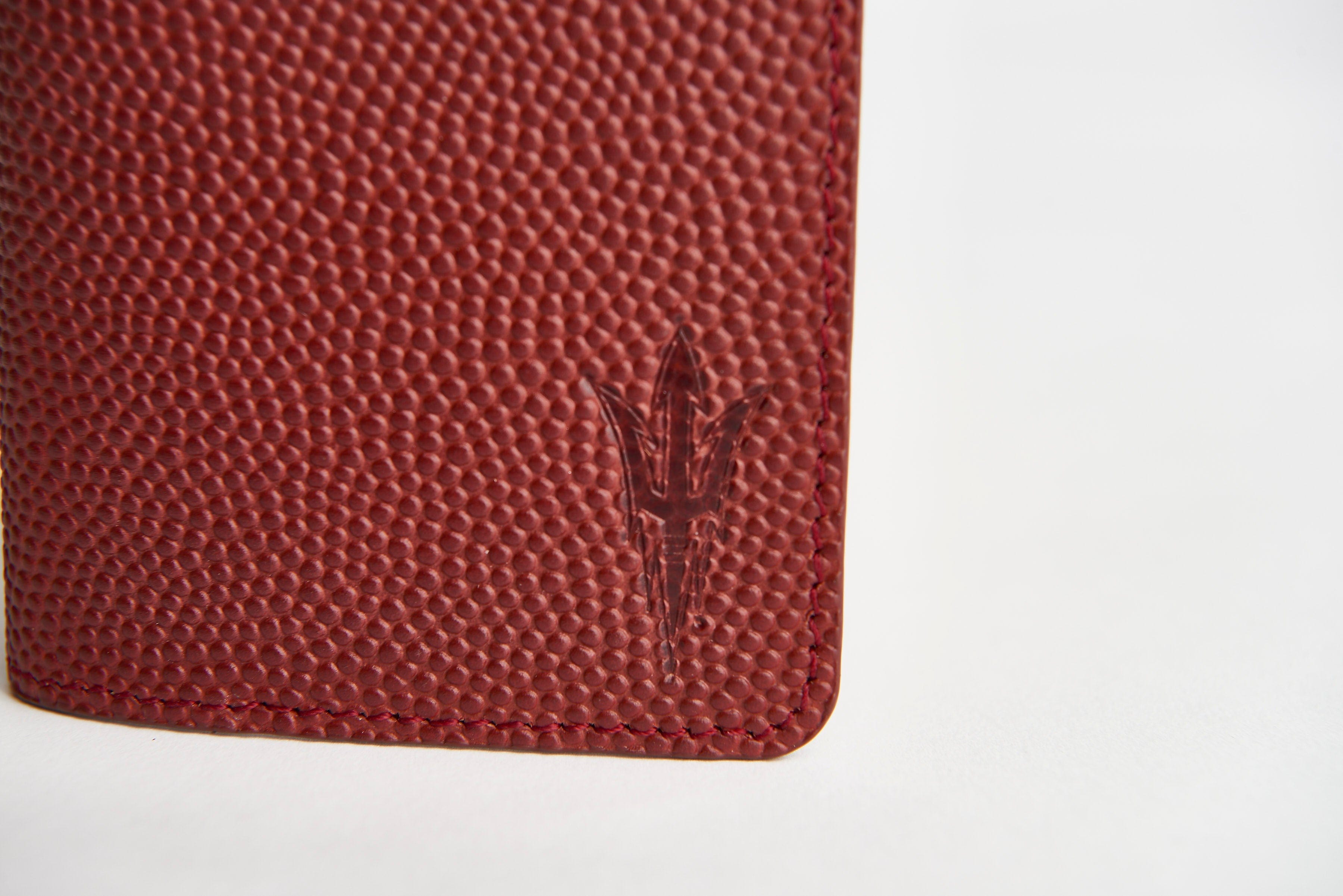 ASU Football Leather Foldover Wallet