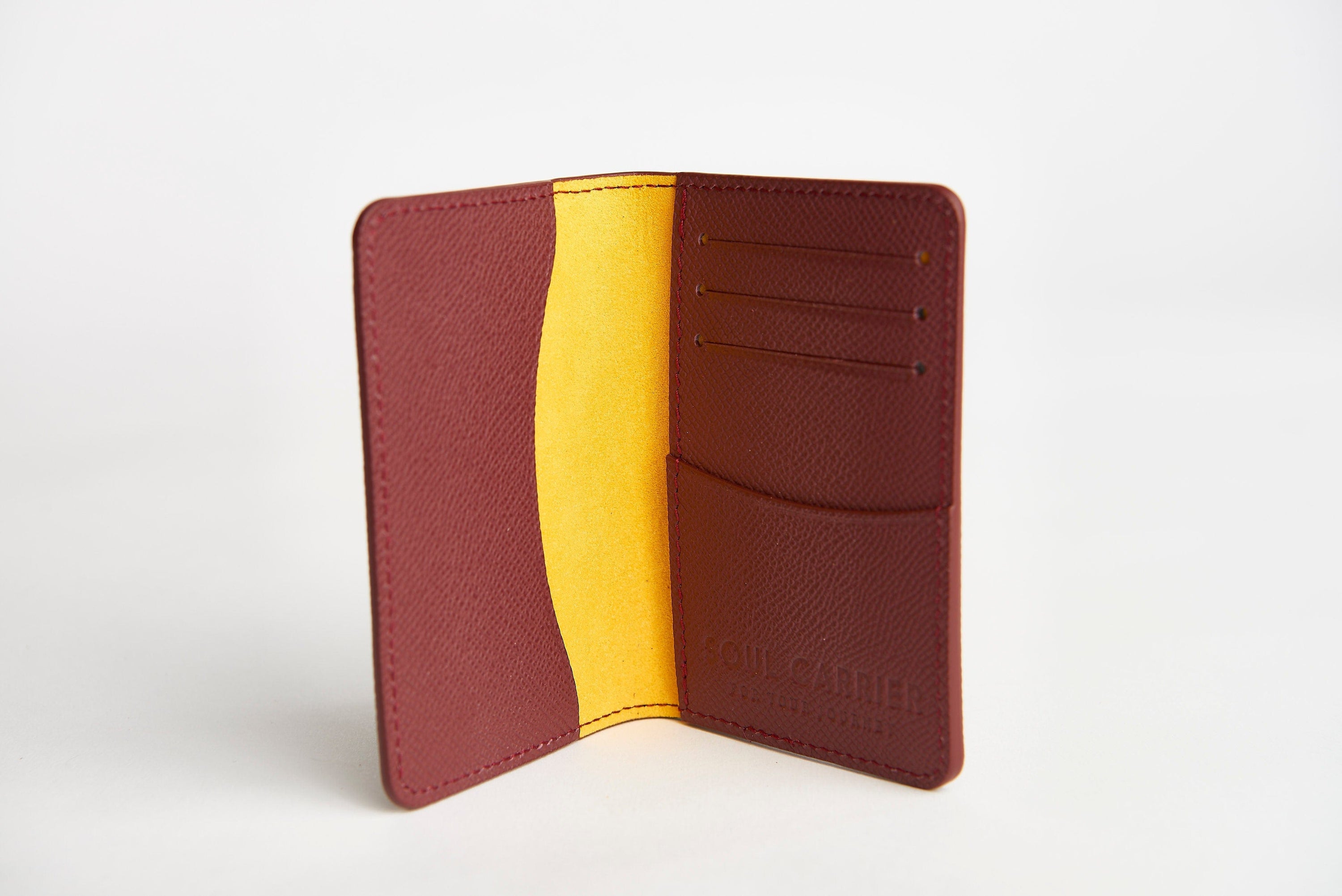 SOUL CARRIER ASU Maroon Foldover Wallet