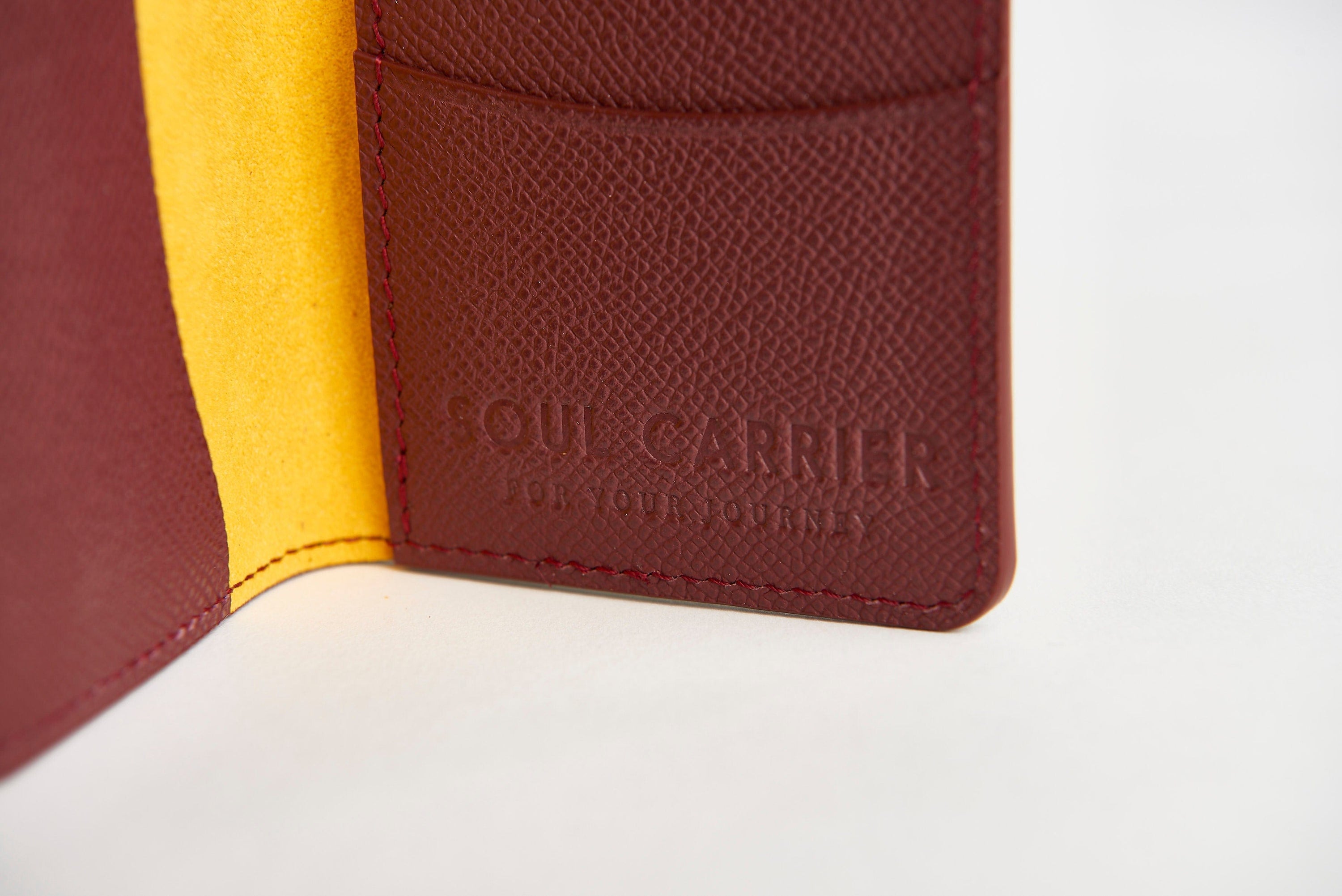 SOUL CARRIER ASU Maroon Foldover Wallet