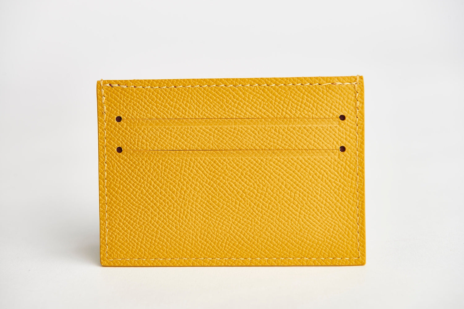 ASU Gold Epsom Leather Card Case