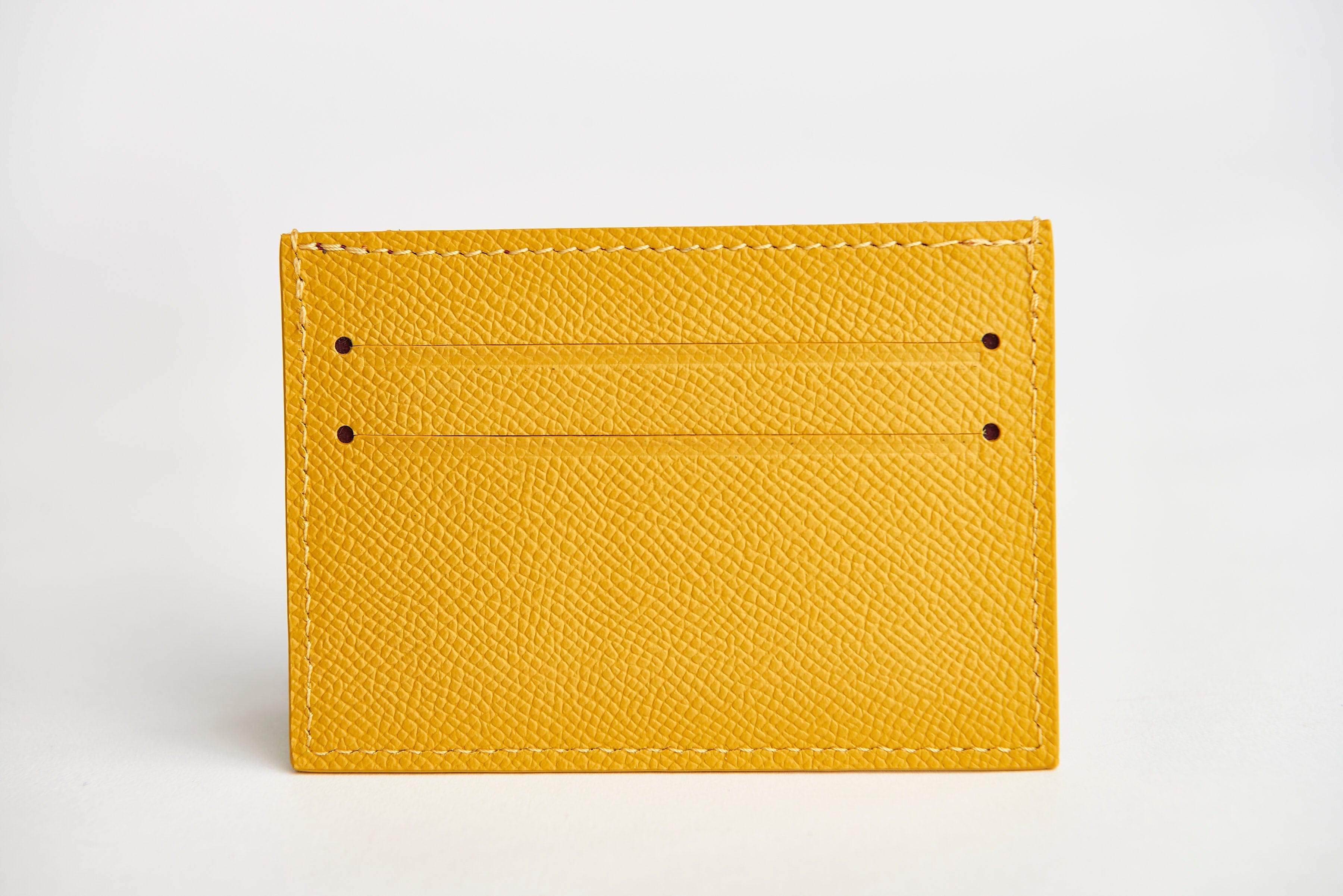 ASU Gold Epsom Leather Card Case