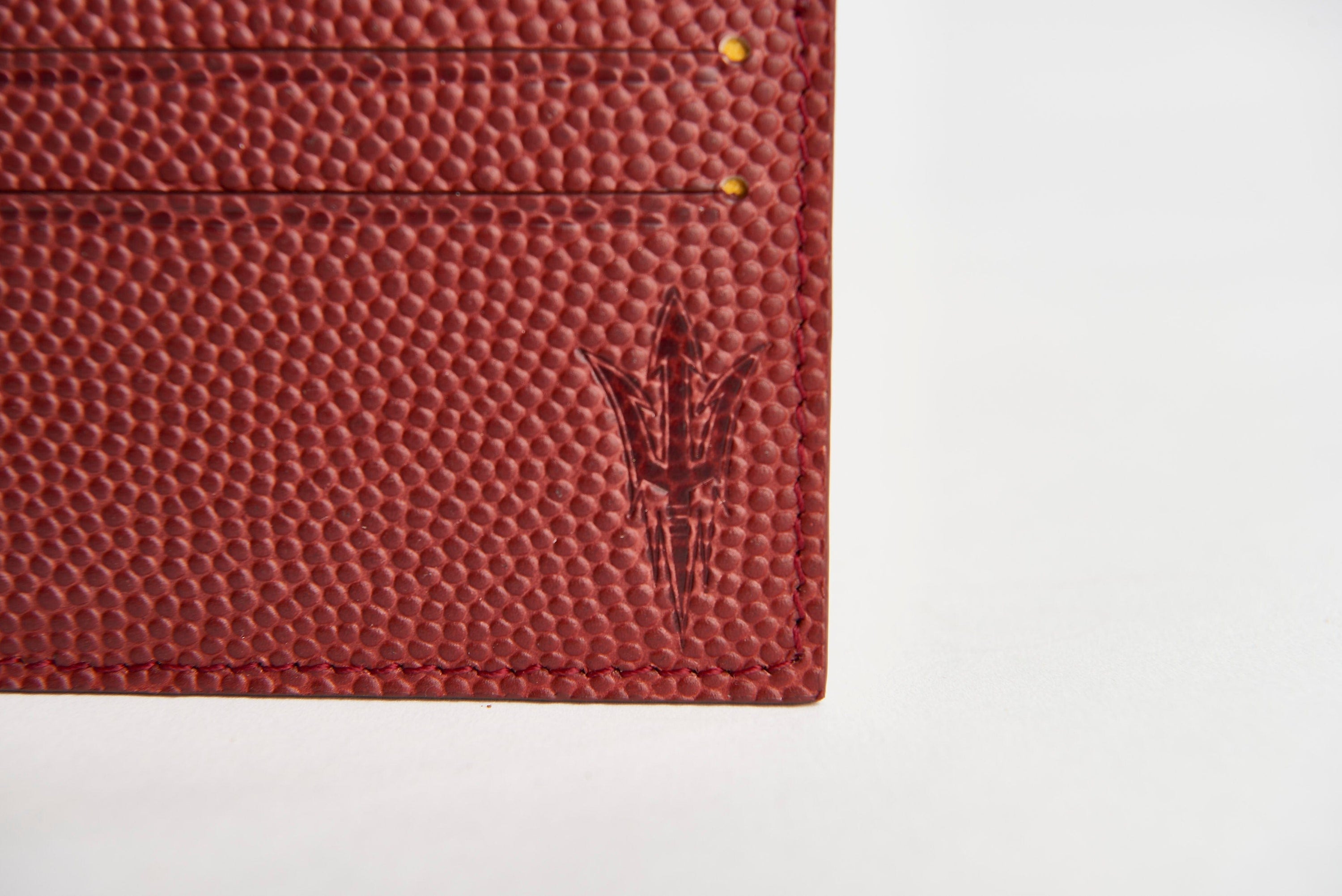 SOUL CARRIER Brown ASU Football Leather Card Case