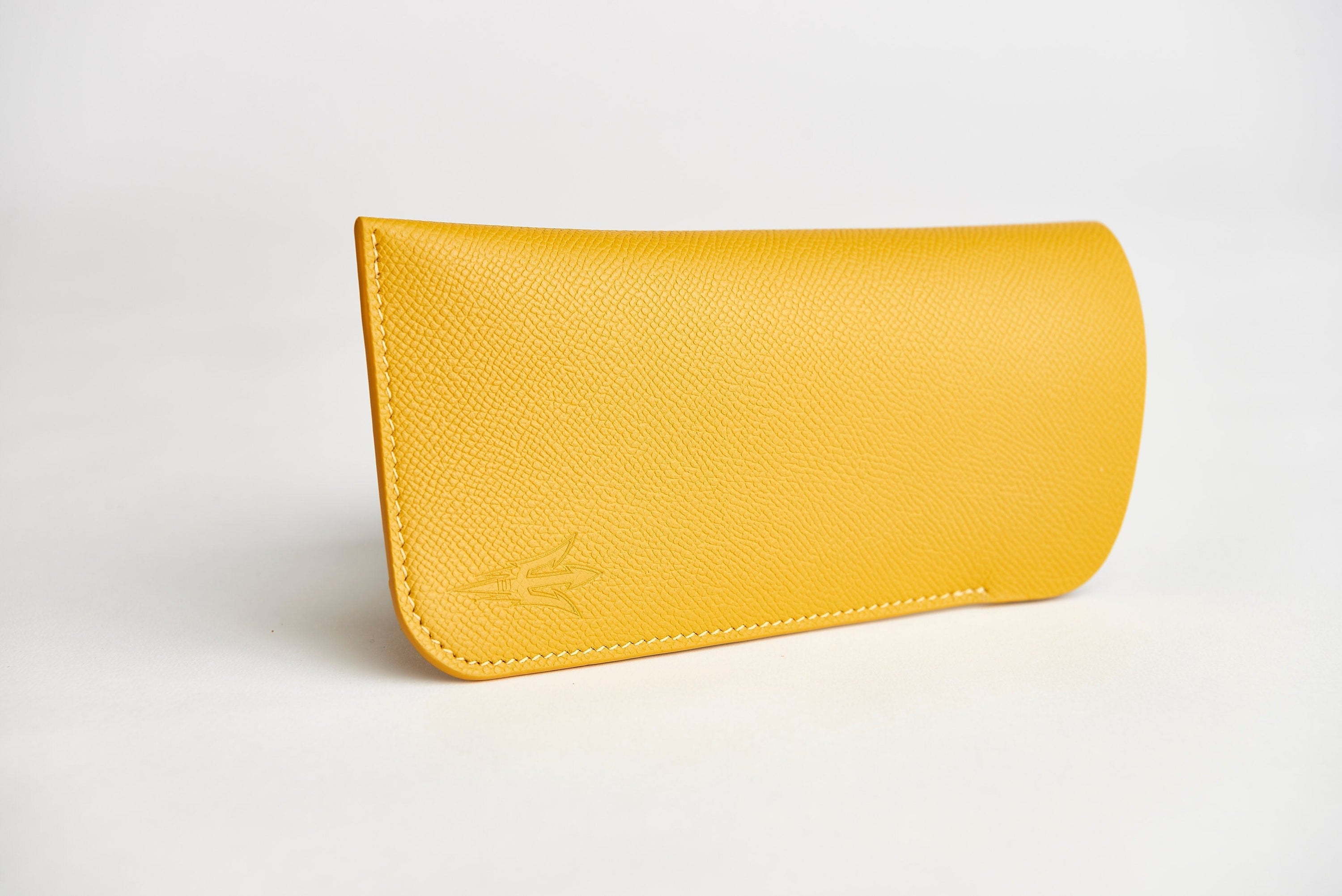SOUL CARRIER ASU Gold Epsom Leather Sunglass Case Holder